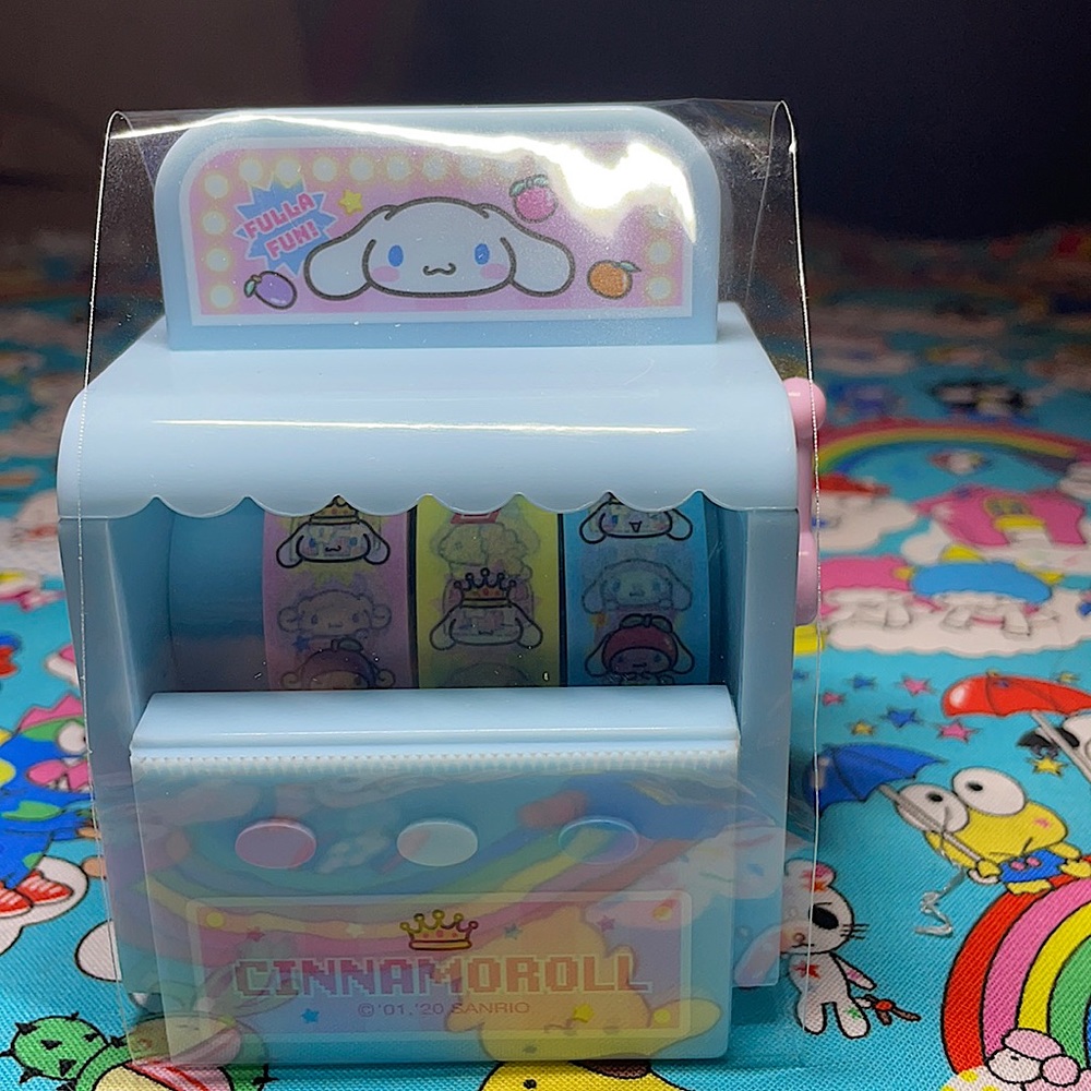 Cinnamonroll washi tape slot machine